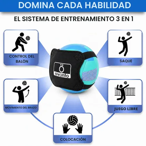 Vista 9 de OVANTO Volleyball Training Equipment Kit