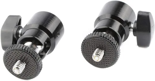 Vista 2 de CAMVATE 1/4-20 Mini cabeza de bola para cámaras DSLR trípodes Monopods