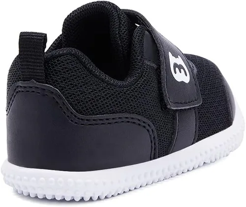 Vista 6 de BMCiTYBM Zapatos para caminar de malla transpirable para bebés, niños y niñas, ligeros, antideslizantes, para primeros pasos, 6, 9, 12, 18, 24 meses