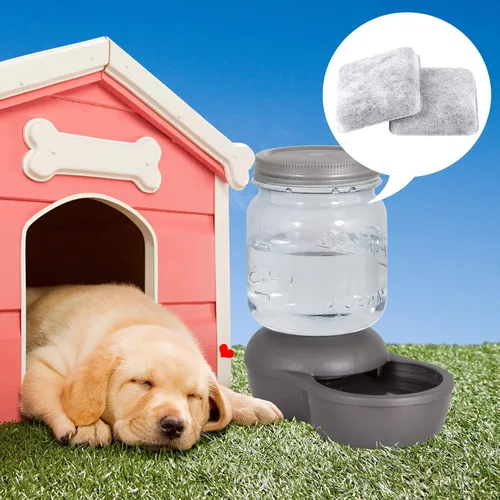 Vista 8 de Filtro de agua de repuesto para perros, filtro de agua para perros, filtro de agua para mascotas compatible con cuencos de agua automática por