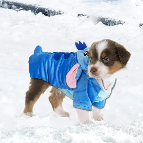 Vista 4 de Disfraz para Perro, Sudadera con Capucha para Perro Gimilife, Disfraz de Halloween para Perros Pijama de Navidad para Mascotas, Abrigo para Mascotas