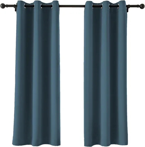 Vista 61 de Pickluc - Paneles de cortinas opacas con ojales, cortinas para bloquear la luz para el dormitorio, aisladas térmicamente, reducción de ruido