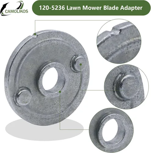 Vista 5 de Paquete de 2 cuchillas para cortacésped 120-5236 Adapte para Toro 30 "TimeMaster 20199 20200 piezas de repuesto