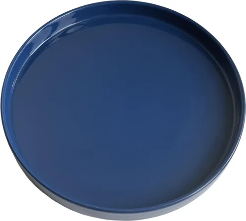 Vista 30 de Yukfona - 4 bandejas de cerámica para macetas, bandejas de 4 5 6 7 8 9 10 11 12 13 pulgadas para interior y exterior, resistente, duradera, base