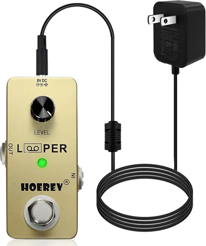 Vista 9 de HOEREV pedal de efectos para guitarra, Loop Looper