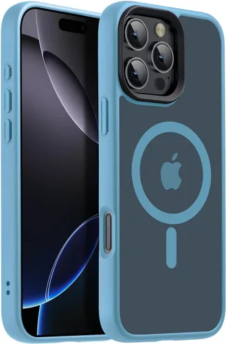 Vista 99 de Funda magnética para iPhone Air con protector de lente de cámara, protección grado militar de 10 pies, compatible con funda MagSafe Slim para iPhone
