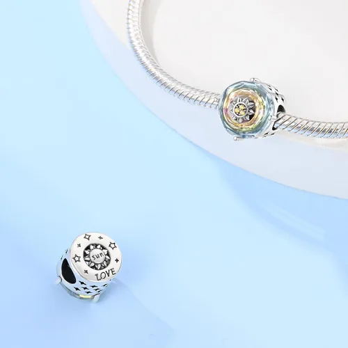 Vista 68 de KUNSIR Los abalorios se adaptan a pulseras Pandora para mujer, plata de ley 925, cuentas colgantes de joyería para niñas, dijes de feliz cumpleaños