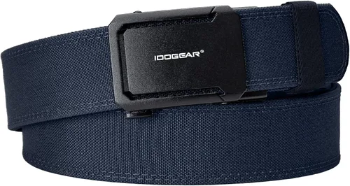 Vista 10 de IDOGEAR SPORTS - Cinturón táctico de rátchet de ajuste rápido Nylon resistente 1000D para EDC, CCW y uso en servicio