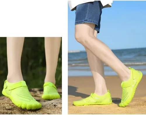 Vista 5 de SFMZCM Zapatos de agua para mujer, zapatos de agua para natación, sandalias de playa al aire libre, zapatos descalzos, tenis de buceo, zapatos