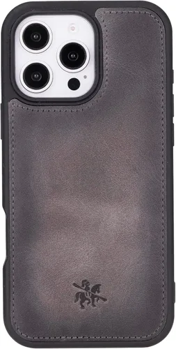 Vista 180 de VENITO Lucca - Funda para Samsung Galaxy Z Flip 6, hecha a mano, máxima protección con piel de grano completo, funda de alta calidad para Samsung