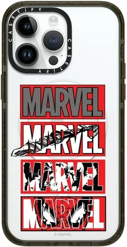Vista 73 de CASETiFY Funda para iPhone Air, compatible con MagSafe Marvel VS CoLab Protección contra caídas de grado militar 4x de 8.2 pies Funda Capitán