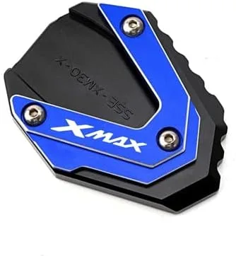 Vista 10 de KAnduo M para Yamaha Xmax 300 X-MAX 125 250 300 400 motocicletas Kickstand lateral soporte ampliador Pad y soporte soporte soporte columna auxiliar