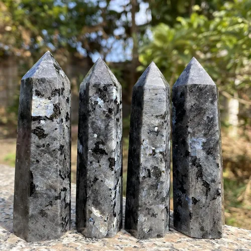 Vista 8 de Torre de amazonita natural, varita de punta de obelisco de cristal curativo y piedras, muestra mineral para meditación y decoración del hogar, 3-3.5