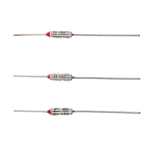 Vista 15 de Fusible térmico de temperatura metálica RY65 149.0 °F 149 ℉ 10A 250V 10 piezas