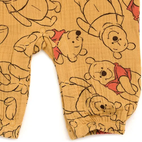 Vista 6 de Disney Winnie the Pooh Mickey Mouse - Mameluco sin mangas para bebé recién nacido a bebé