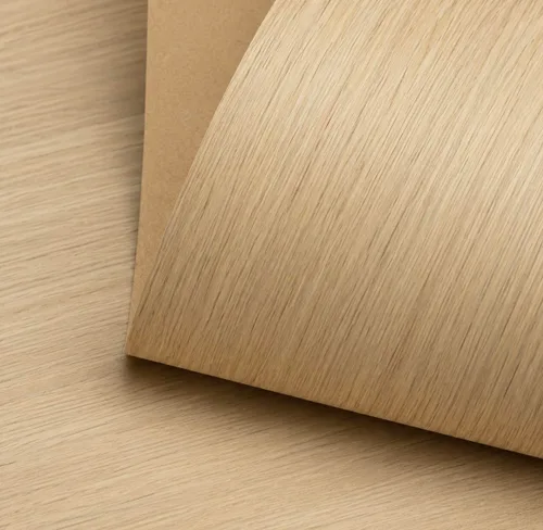 Vista 9 de Chapa de madera de birch de Edge Supply, corte rotatorio, 24” x 48”, sin pegar, respaldo de papel de 10 mil, chapa de roble de cara de grado “A