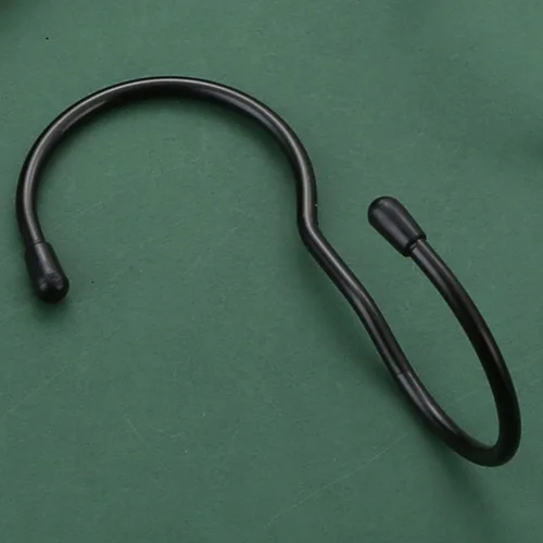 Vista 3 de 12 ganchos de metal en forma de S de 90 grados, ganchos en ángulo de giro para bolsos, jeans, plantas, macetas, sartenes, tazas, toallas y bolsas