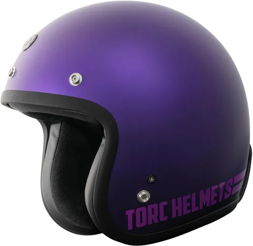 Vista 19 de TORC T50/Del Mar Casco de Motocicleta con Cara Abierta 3/4 con Gráficos