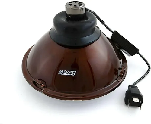 Vista 7 de Octane Lighting 7 pulgadas estilo común H4 faro de cristal LED 4000 lúmenes 20/40w bombilla faro par
