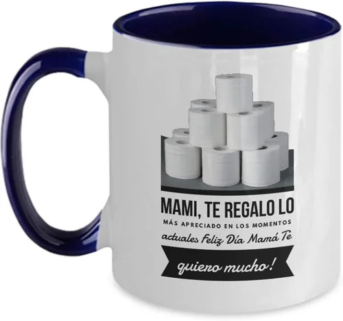 Vista 3 de Día de la Madre Taza de café original taza chistoza regalo para mamá, abuela, día de la madre