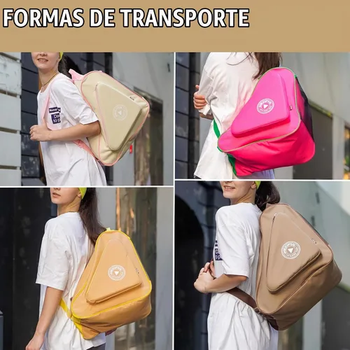 Vista 2 de HEXIFUL Bolsa para Patines de Hielo, En Línea, Roller y Quad - Para Niños y Adultos