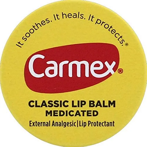 Vista 7 de Carmex Bálsamo labial clásico medicado, 0.25 oz (paquete de 2)