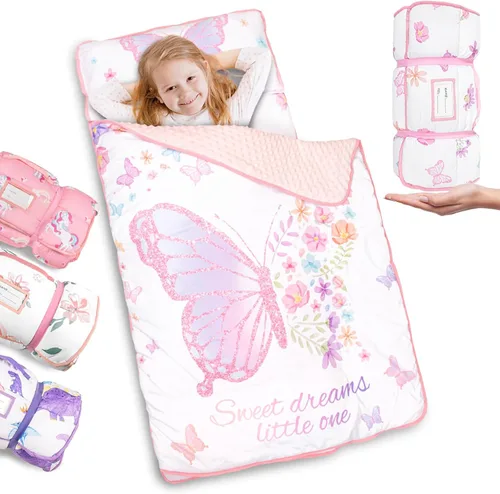 Vista 24 de Primlect - Tapete para siesta con almohada, saco de dormir extra grande grueso Beige