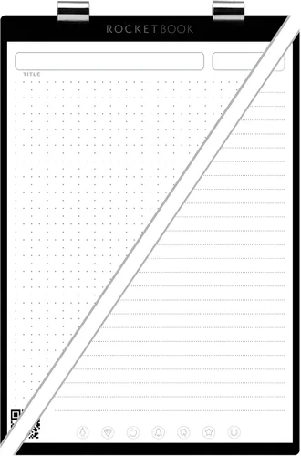 Vista 12 de Rocketbook Orbit - Paquete de páginas ejecutivas - Bloc de notas legal reutilizable inteligente - Gráfico.