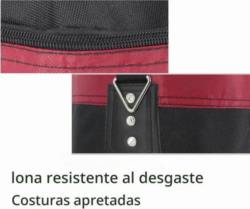 Vista 7 de SOTF Juego de boxeo pesado para adultos, saco de boxeo colgante resistente, sin relleno