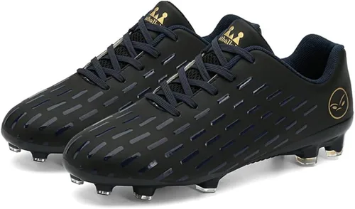 Vista 3 de TOLLN Zapatos de fútbol para hombre de suelo firme al aire libre, zapatos de fútbol juveniles