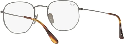Vista 6 de Ray-Ban RX8148v - Marcos hexagonales de titanio con receta