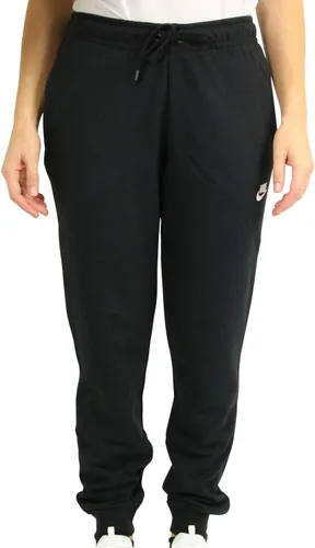 Vista 14 de Nike NSW - Pantalón ajustado de vellón para mujer Negro/Blanco
