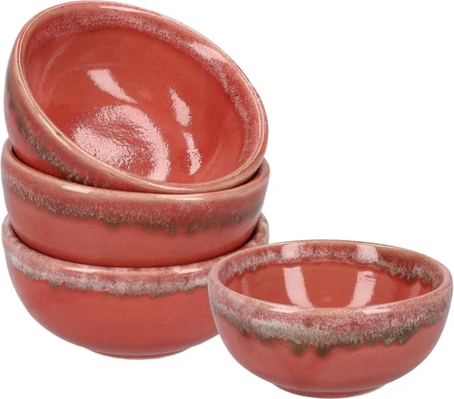 Vista 13 de Plato de cerámica para salsa de soja pequeños, 3 pulgadas, juego de 4 (negro n.º 2)
