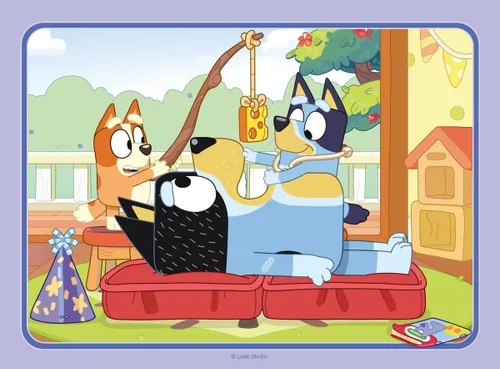 Vista 5 de Rompecabezas Bluey 12, 16, 20 y 24 PC