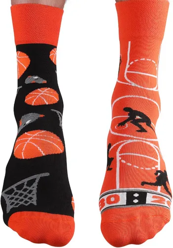 Vista 2 de Calcetines divertidos para hombres, mujeres - novedad vestido calcetines para hombre divertido regalo de Navidad, calcetines divertidos - producción
