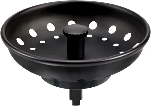 Vista 9 de KONE Colador de Drenaje para Fregadero Dorado Tapón y Colador para Fregadero de Acero Inoxidable Cesta Coladora para Fregadero de Cocina de Repuesto