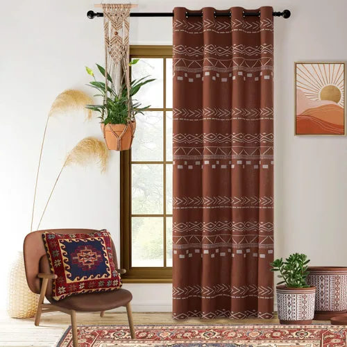 Vista 16 de Cortinas de puerta para privacidad de puerta, 80 pulgadas de largo, semi opacas, aisladas térmicas, cubierta divisora de habitaciones/persianas