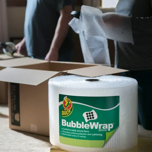Vista 8 de Rollo de burbujas para protección de embalaje Duck, Transparente