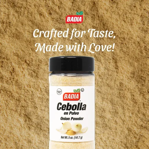 Vista 3 de Cebolla en Polvo de Cebolla en Polvo - 5 oz - Badia Spices