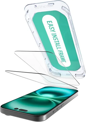Vista 19 de Smartish iPhone 17 Privacy Screen + Lens Protector, Tuff Sheet Protector de pantalla de privacidad + fundas para lentes