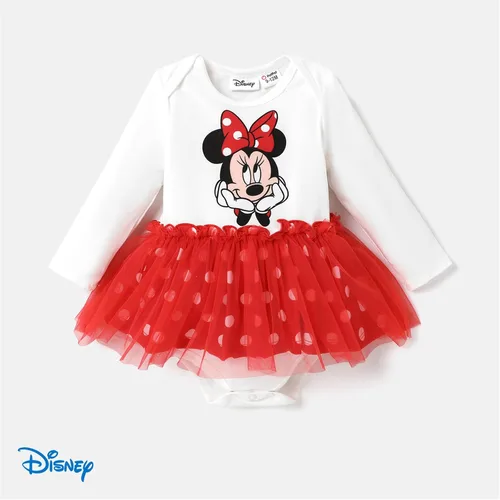 Vista 6 de Disney Conjunto de mameluco de Minnie Mouse de manga corta para bebé, 2 piezas