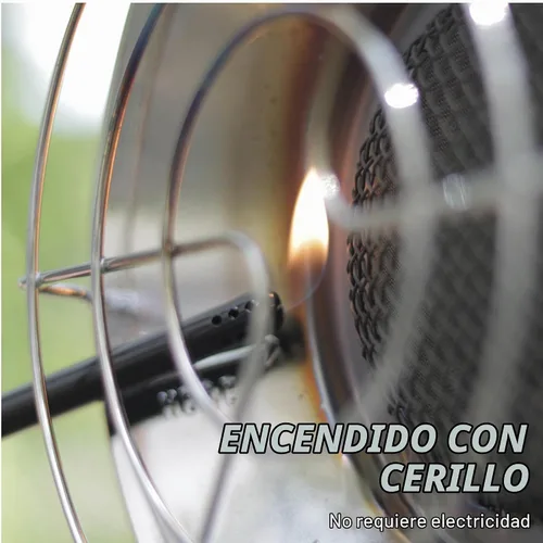 Vista 4 de Mr. Heater, Calentador de propano para exteriores MH30T con doble tanque (cilindro de propano no incluido)
