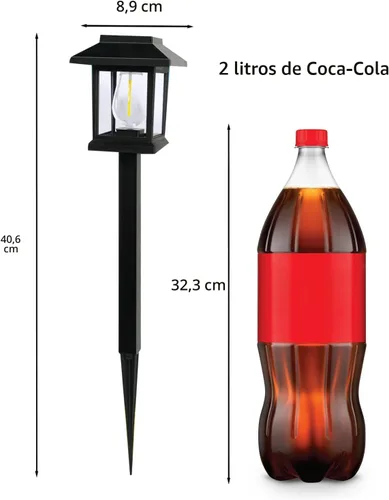 Vista 4 de Albelt - Luces solares para caminos al aire libre, paquete de 8, impermeables, luces de jardín con encendido/apagado automático, iluminación