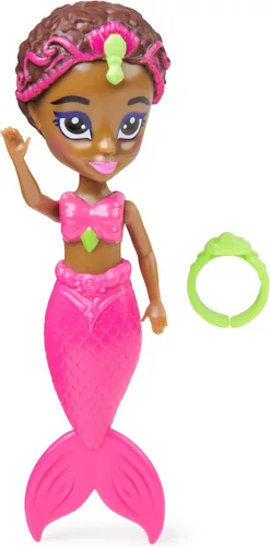 Vista 2 de SwimWays Juguetes flotantes de piscina para niños, juguetes acuáticos flotantes con temática de sirenas para niños de 5 años en adelante, paquete