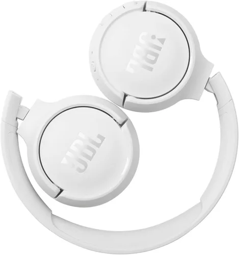 Vista 5 de JBL Tune 510BT: Audífonos inalámbricos con sonido Purebass, color blanco