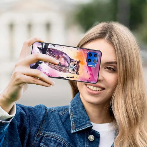 Vista 172 de Funda para Motorola Moto Edge 2022, cubierta trasera de vidrio templado con protector de pantalla, funda protectora a prueba de golpes para Motorola