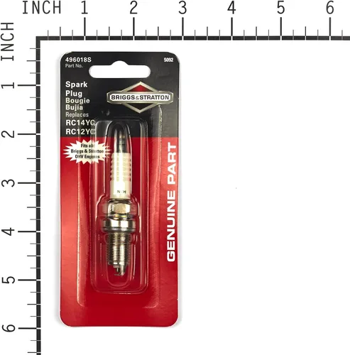 Vista 3 de Briggs & Stratton Bujía Para Motores OHV 5092K, Cobre