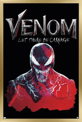 Vista 18 de Trends International Marvel Venom: Let There be Carnage - Póster de pared negro y rojo