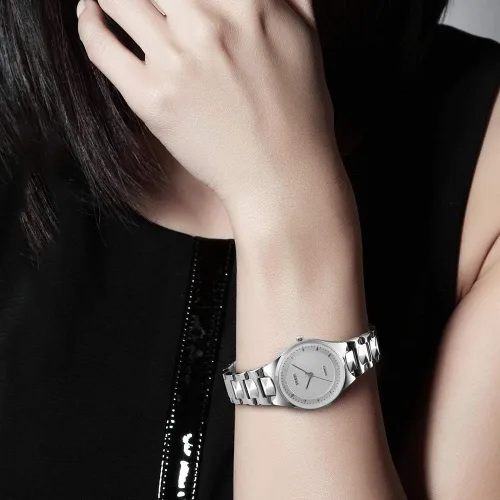 Vista 3 de SKMEI - Reloj impermeable para mujer, reloj de pulsera para mujer