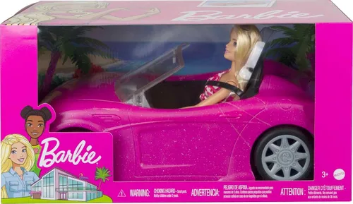 Vista 6 de Barbie convertible y paquete de muñeca